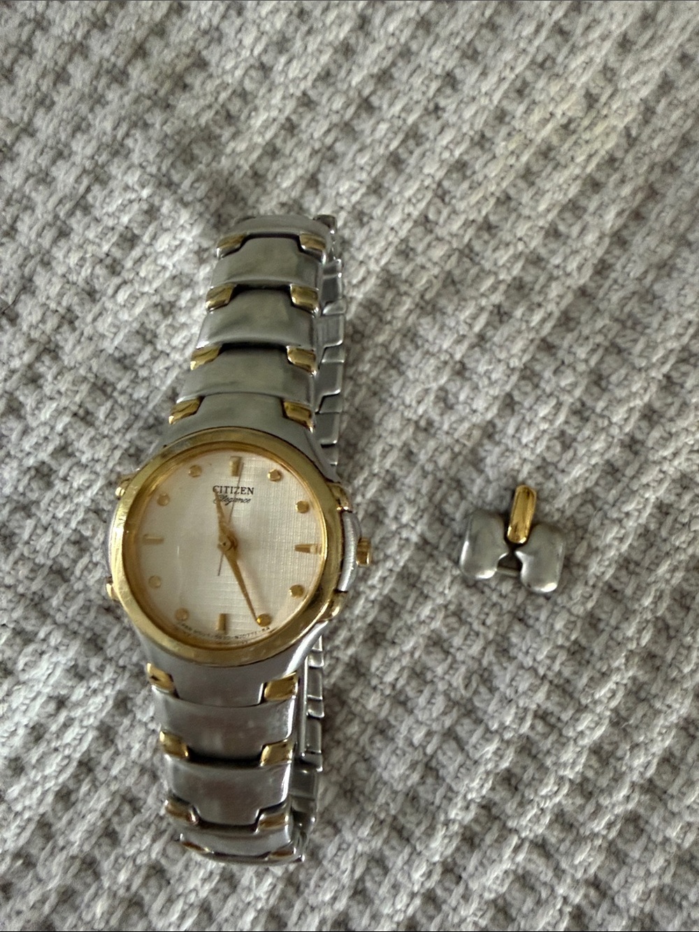 Citizen Two-Tone Ladies Beacelet Watch - Gold & Silver
